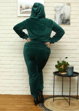 Велюровый спортивный костюм PLUS SIZE 3XL BOTTLE SET