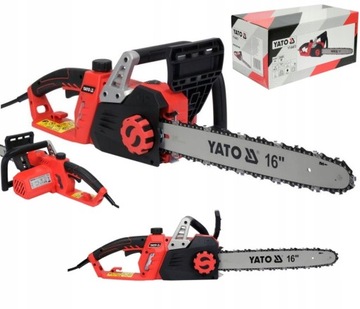ЭЛЕКТРИЧЕСКАЯ ЦЕПНАЯ ПИЛА YATO ВЕТОЧНАЯ ПИЛА ПО ДЕРЕВУ 2400 Вт 40 СМ 84872