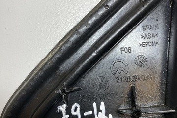 POUZDRO PRAVÉHO ZRCÁTKO VW TOUAREG (7LA, 7L6 7L7) 6Q0653274A 2.5L DIESEL