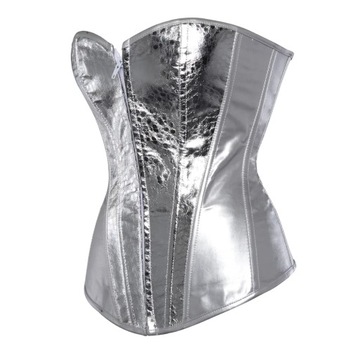 Zipper Corset Top Overbust Victorian Corsets for W