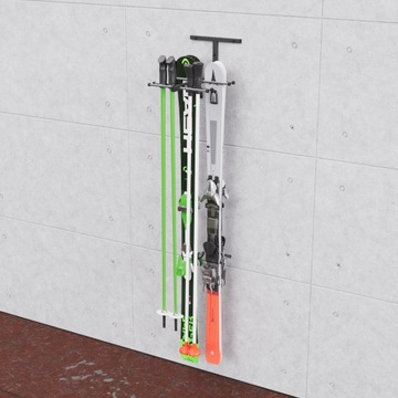 ПОДВЕСКА ДЛЯ ЛЫЖ N4 НАСТЕННЫЙ МОНТАЖ ДО 40 КГ