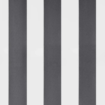 Automatyczna markiza z LED, antracytowo-biała, 500x300 cm