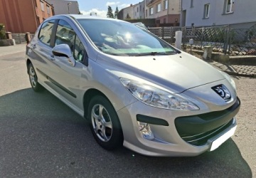 Peugeot 308 I Hatchback 5d 1.4 VTi 95KM 2008 Peugeot 308 Peugeot 308 I Peugeot 308 1.4 2008r KlimaElektryka - Piekny st