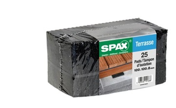SPAX podkładka izolacyjna 8 mm pod legar. 25 szt