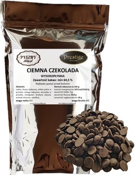 BELGIJSKA DESEROWA Czekolada do fontann 0,5 KG 65%