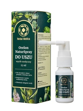 ORELON SPRAY DO USZU 15ML / HERBAL PHARMACEUTICALS