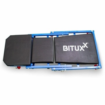 Складной передвижной лежак для мастерской на колесах, гаражный табурет BITUXX.