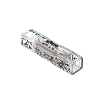 Złączka zacisk instalacyjny przelotowa 4,0mm2 WAGO