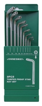 НАБОР КЛЮЧЕЙ JONNESWAY TORX С ОТВЕРСТИЯМИ T10-T50