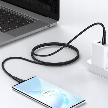 Кабель USB-C — USB-C, Car Play, Android Auto, 0,2 м