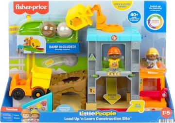 LITTLE PEOPLE Fisher Zestaw Plac Budowy HCJ64