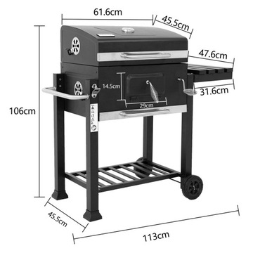 Garden Grill крупная чугунная решетка Ashmaller Majestat+Mata Primaveo