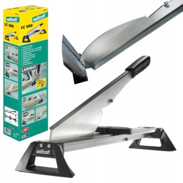ГИЛЬОТИНА ДЛЯ РЕЗКИ ЛАМИНАТА WOLFCRAFT LC 600 6937000 ALUM 465 ММ