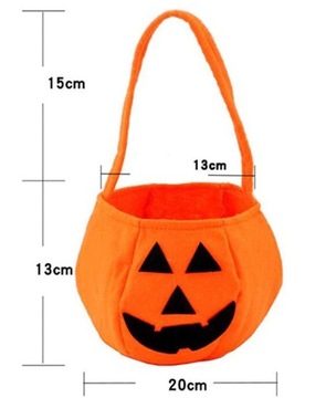 TOREBKA WOREK NA CUKIERKI DYNIA HALLOWEEN