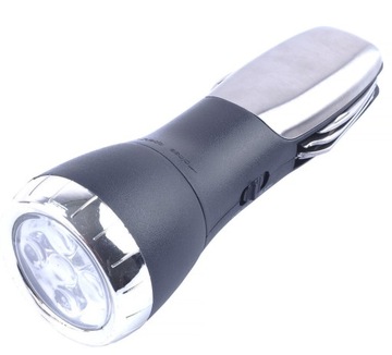 МНОГОФУНКЦИОНАЛЬНЫЙ ТУРИСТИЧЕСКИЙ ФАКЕЛ ДЛЯ КЕМПИНГА С КАРМАННЫМ НОЖОМ