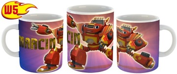 КОМПЛЕКТ ФУТБОЛКА+КРУЖКА BLAZE AND MEGAMACHINE+ИМЯ Y5