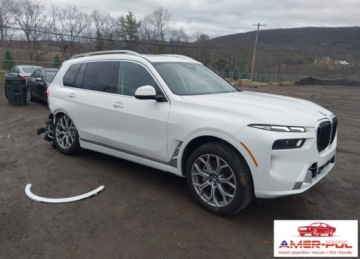 BMW X7 SUV Facelifting 3.0 40i 381KM 2025 BMW X7 2025r., xDrive40i, 3.0L, od ubezpieczalni 3.0 Benzyna 380KM