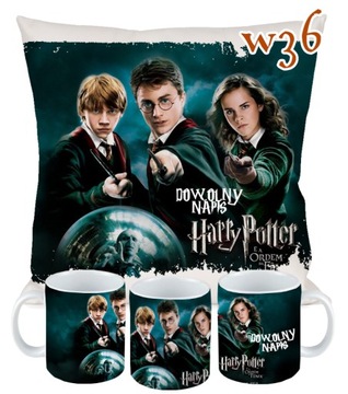 НАБОР «ГАРРИ ПОТТЕР» КРУЖКА + ПОДУШКИ + ИМЯ 40