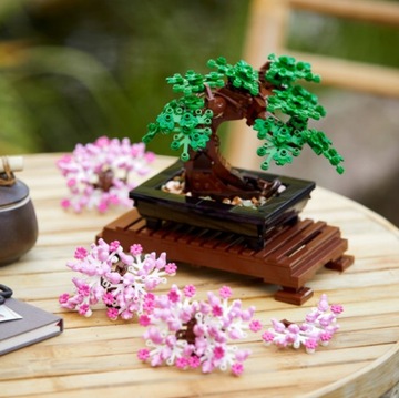 НАБОР «ДЕРЕВЬЯ БОНСАЙ» LEGO CREATOR EXPERT BLOCKS 10281 ПОДАРОК ​​ДЛЯ НЕЕ