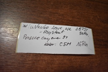 IDEALNI ZRCÁTKO LEVÉ ASISTENT PORSCHE CAYENNE 9Y W BARVA C5M 1