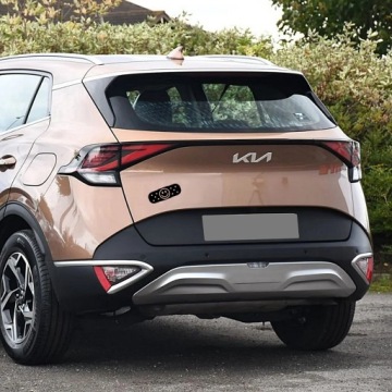 Автомобильная наклейка PLASTER - забавный узор, водонепроницаемая, твердая