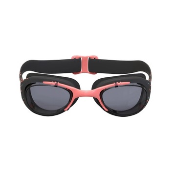 Okulary pływackie dla dorosłych regulowane nieparujące XBase czarne red L