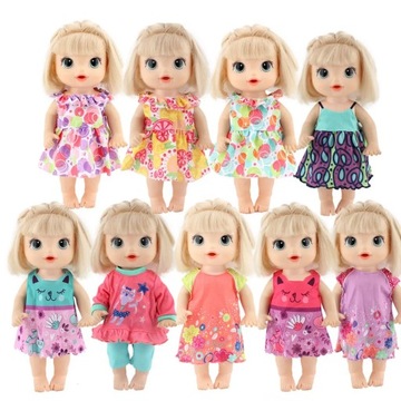 2023 Кукольная одежда для 12-дюймовой 30-сантиметровой куклы Baby Alive Toys, ползающая кукла