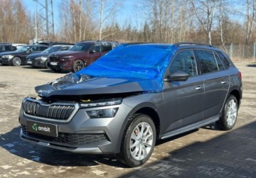 Skoda Kamiq Crossover 1.0 TSI 110KM 2023 Skoda Kamiq 1.0TSI 110KM 2023r. Salon Polska F-Vat 23 Benzyna 110KM, zdjęcie 2