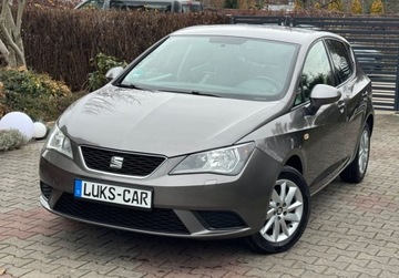 Seat Ibiza IV Hatchback 5d Facelifting 1.4 85KM 2014 Seat Ibiza 1,4 86KM CLIMATRONIC NAVI Grzane fotele Serwis Bezwypadkowy Sup