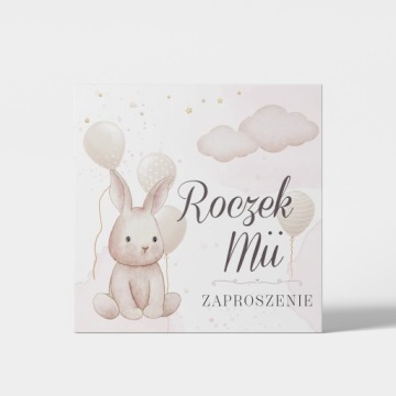 Zaproszenia na Roczek Urodzinki dla Dzieci