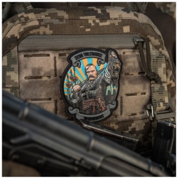 Липучка 3D Zero Tolerance To Invaders M-Tac PVC patch 9.7x8.7cm Grey