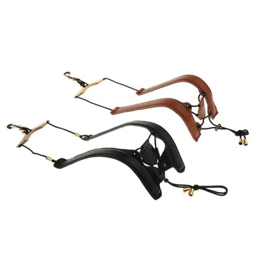 Кожаный ремень для тенора-альта, черный