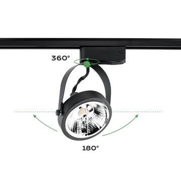 НАБОР РЕЛЬСОВ 1,5 м 3x ОТРАЖАТЕЛЬ AR111