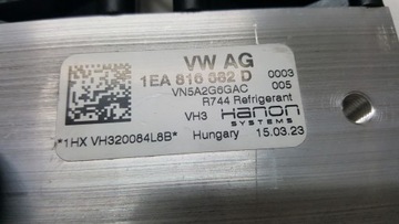 Zawór rozprężny klimatyzacji VW AUDI SKODA SEAT 1EA816682D demontaż