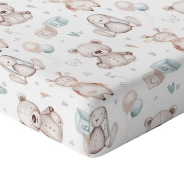 PRZEŚCIERADŁO DO ŁÓŻECZKA 160x80 Z GUMKĄ GRUBA BAWEŁNA 100% PRODUKT POLSKI