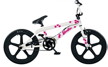 Наклейки женские детские на велосипед + ЦВЕТЫ 45 шт.