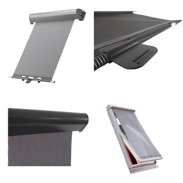 Markiza oryginalna TERMO czarna Dakstra Dakea RoofLite+ M4A M6A M8A M10A