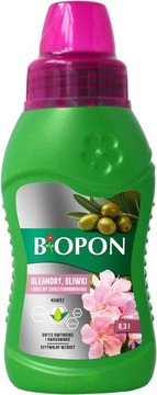 BIOPON nawóz do Oleandry, Oliwki i Roślin sródziemnomorskich 300ml NOWOŚĆ