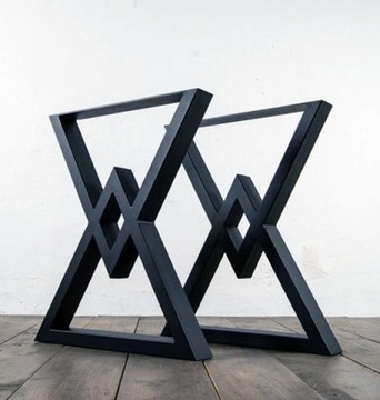 NOGA METAL DO STOŁU TYP 2V PROFIL 40x40 NA WYMIAR