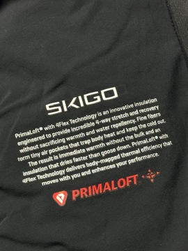 SKIGO Lekka Kurtka Narciarska Damska Ocieplenie PRIMALOFT WOOL FLEECE r. M