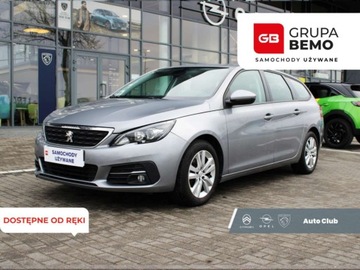 Peugeot 308 II SW Facelifting 1.5 BlueHDI 130KM 2019 Peugeot 308 Salon PL FV 23 Bluetooth Czujniki ...