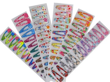 SPINKA SPINKI MAŁE PYKI WSUWKI SPINECZKI 6 x 12szt