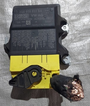 VW PASSAT B8 MODUŁ STEROWNIK AIRBAG 3Q0959655BA