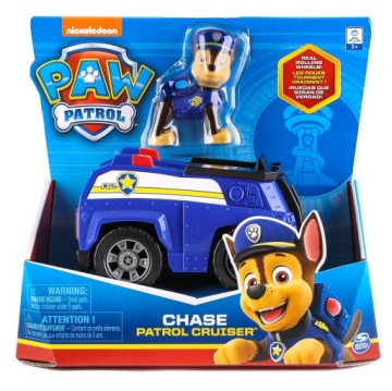 АВТОМОБИЛЬ PAW PATROL CHASE, ПОЛИЦЕЙСКАЯ АВТОМОБИЛЬ + ФИГУРКА