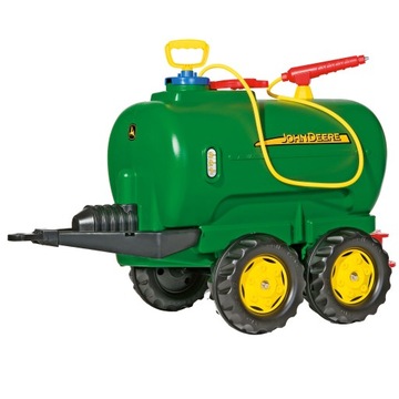 CYSTERNA JOHN DEERE PRZYCZEPA DWUOSIOWA DO TRAKTORA ROLLY TOYS POMPKA