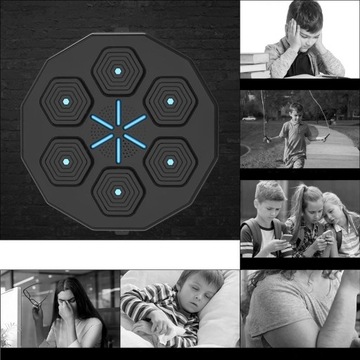 Музыкальный боксерский тренажер На тренировочной боксерской стене BOXER Wall Target Wall