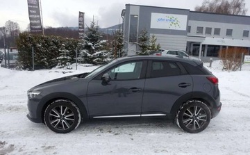 Mazda CX-3 Crossover 1.5 SKY-D 105KM 2015 Mazda CX-3 1.5D 105KM AWD 4x4 LED Automat Skora Kamera Oryginalne szyby, zdjęcie 3