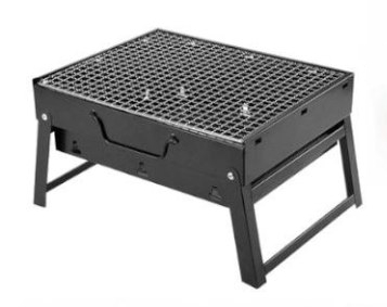 Grill węglowy turystyczny składany w walizce - idealny na camping