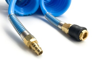 WĄŻ PRZEWÓD 8x12mm 20 m SPIRALNY POLIURETANOWY PNEUMATYCZNY DO KOMPRESORA