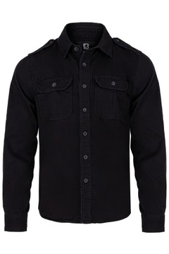 Koszula Brandit Vintage Shirt longsleeve black 5XL